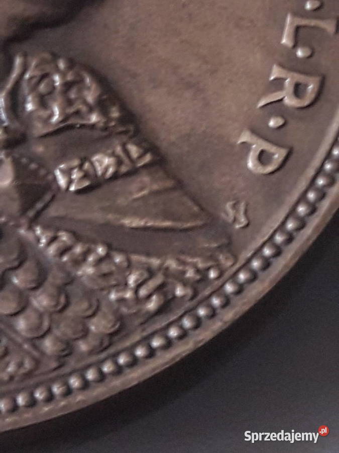 Medal z brązu Joannes III UNIKAT lubelskie Janów Lubelski sprzedam