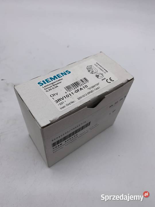 Siemens 3RV10110FA10 Power switch Warszawa