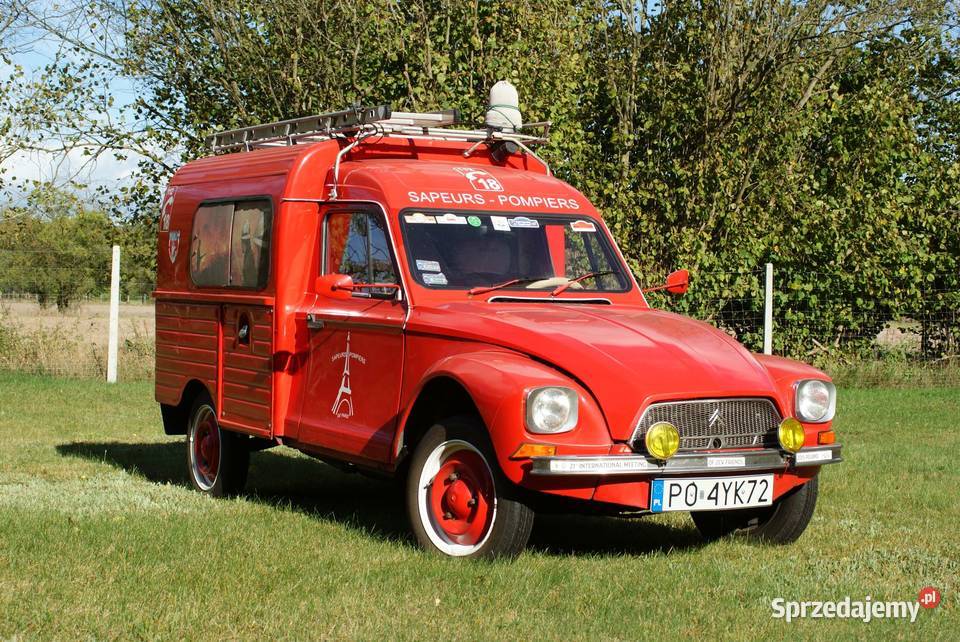 Sprzedam samochód CITRON ACDIANE Straż Pożarna 31966km Kościan