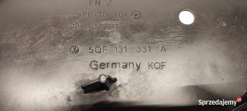 VW TIGUAN II OSŁONA ZBIORNIKA ADBLUE 5QF131331A osobowe Zbiorniki sprzedam