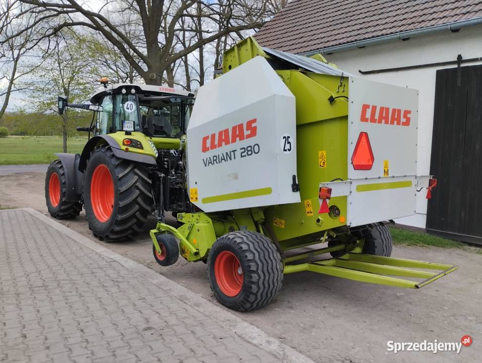 Prasa Claas Variant 280 Rolujące (belujące) Raszowa
