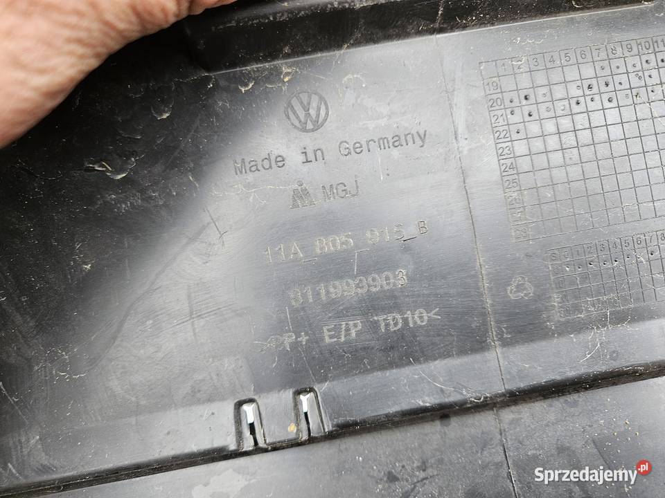 VW ID4 ID4 PŁYTA OSŁONA POD ZDERZAK PRZÓD wielkopolskie sprzedam