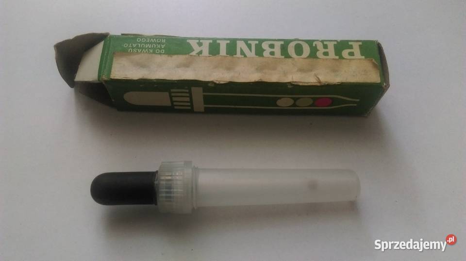 PRÓBNIK DO BADANIA KWASU AKUMULATOROWEGO PRL Lębork
