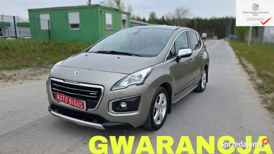 Peugeot 3008 Climatronic 4x4 diesel plus hybryda wspomaganie kierownicy Lębork
