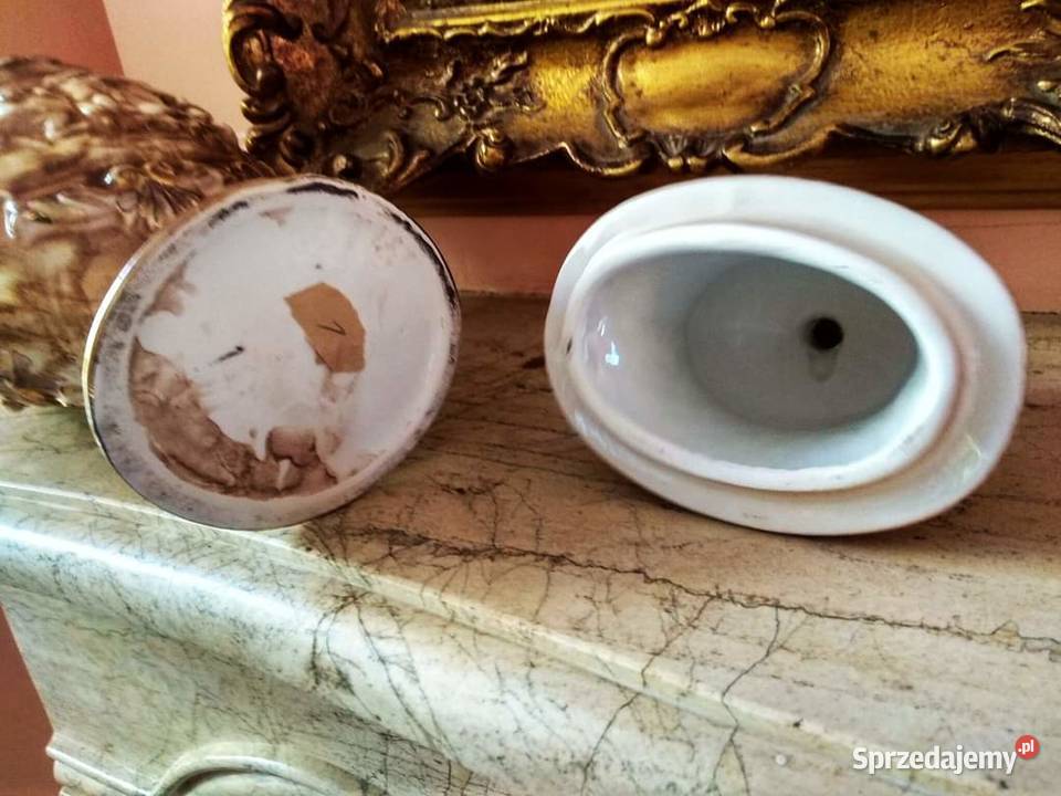 Złocona Amfora z Amorkami Gdańsk sprzedam