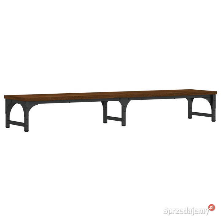 Podstawka pod monitor brązowy dąb 105x23x155