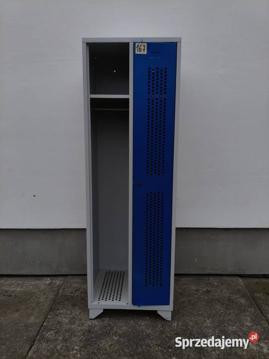 Metalowa szafa ubraniowa BHP