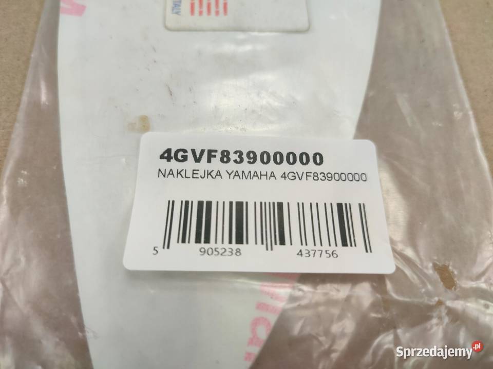 NAKLEJKA 2 NA CZACHĘ YAMAHA TT K 600 19931996 sprzedam