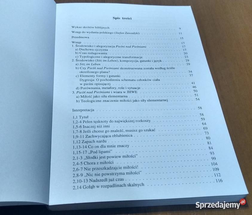 Pieśń Pieśniami biblijna pieśń o miłości Othmar ISBN 8371502257 Kultura i Rozrywka pomorskie Gdańsk