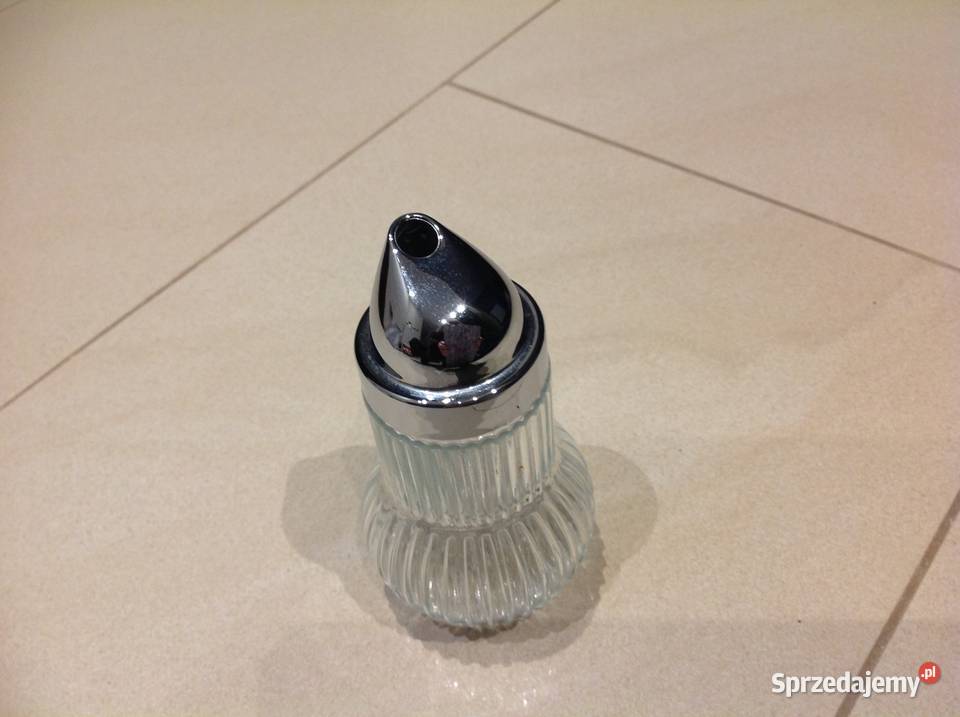 Cukiernica Szklana FACKEL MAN z Dozownikiem lubuskie Nowa Sól