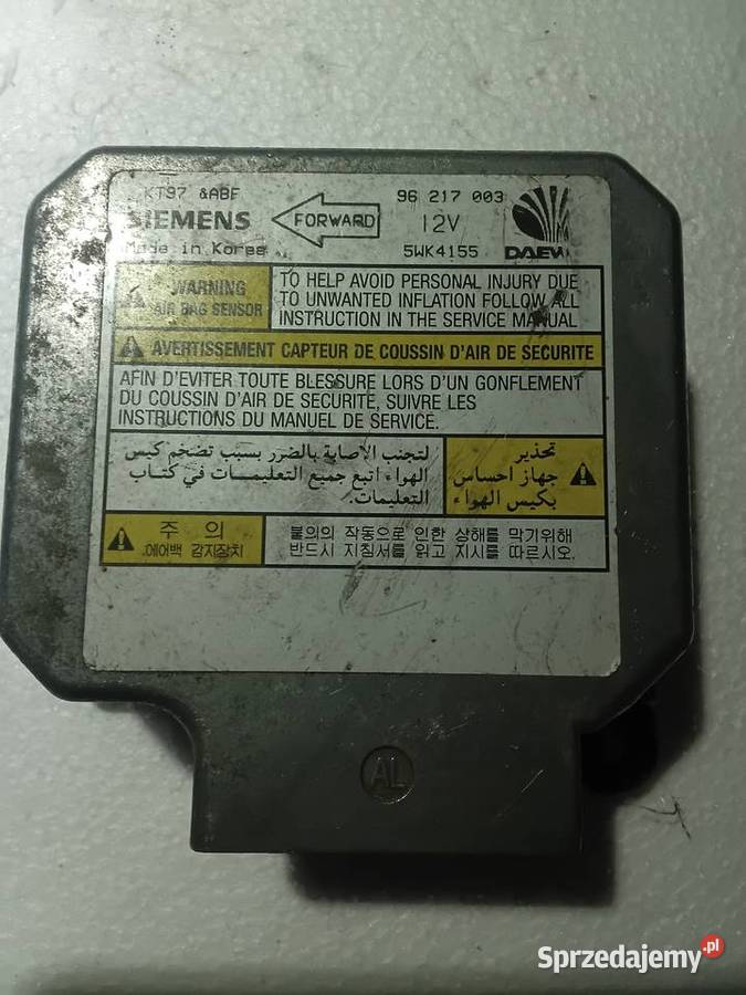 Sensor Moduł airbag DAEWOO NOWY Milejewo