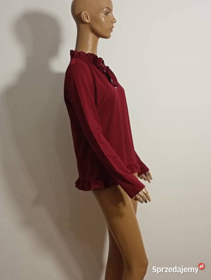 bluzka bordowa VILA CLOTHES rM