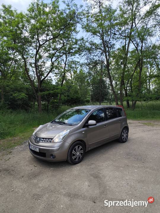 Nissan Note 15dci 2008 nawigacja kamera cofania Gliwice