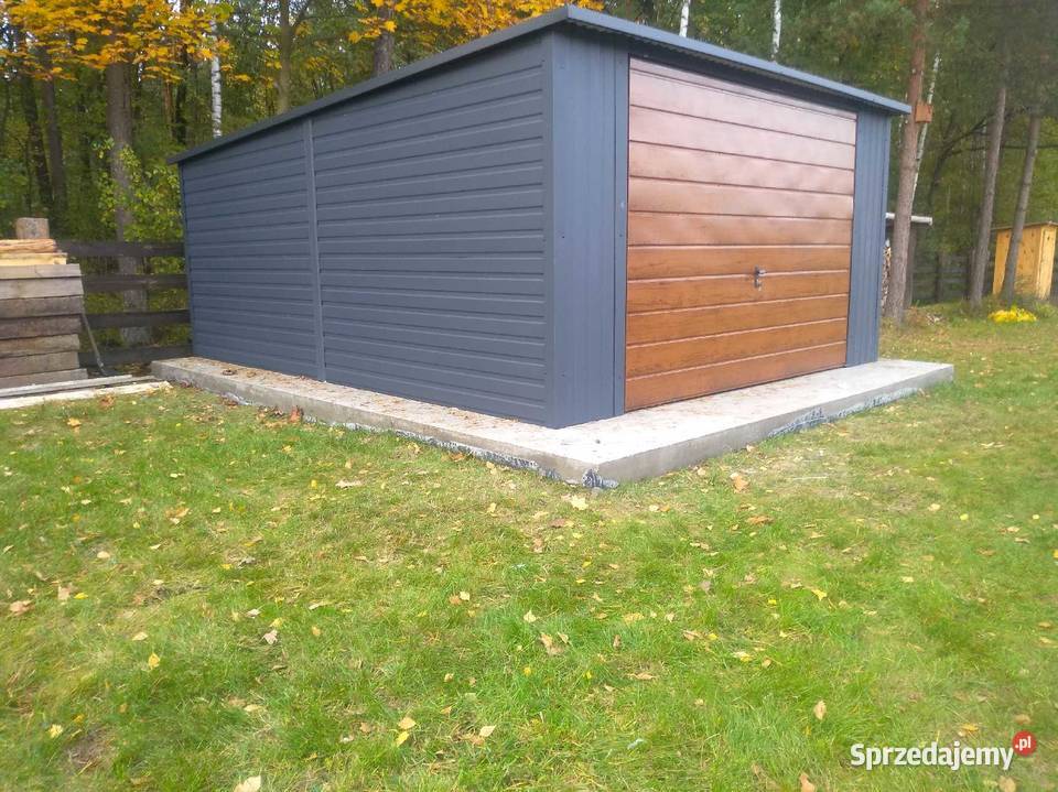 Garaż blaszany blaszak 3x5 mazowieckie