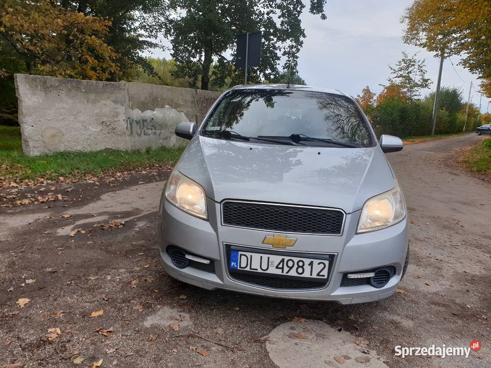 chevrolet aveo 12 benzyna gaz Wrocław sprzedam