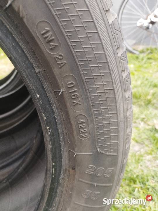 Opony wielosezonowe kleber quadraxer2 20555R17 sprzedam