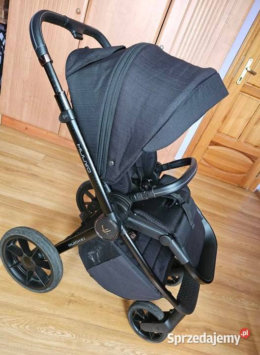 wózek MUUVO QUICK SE2 chromium black spacerówka Wielofunkcyjne Bystrzyca Kłodzka