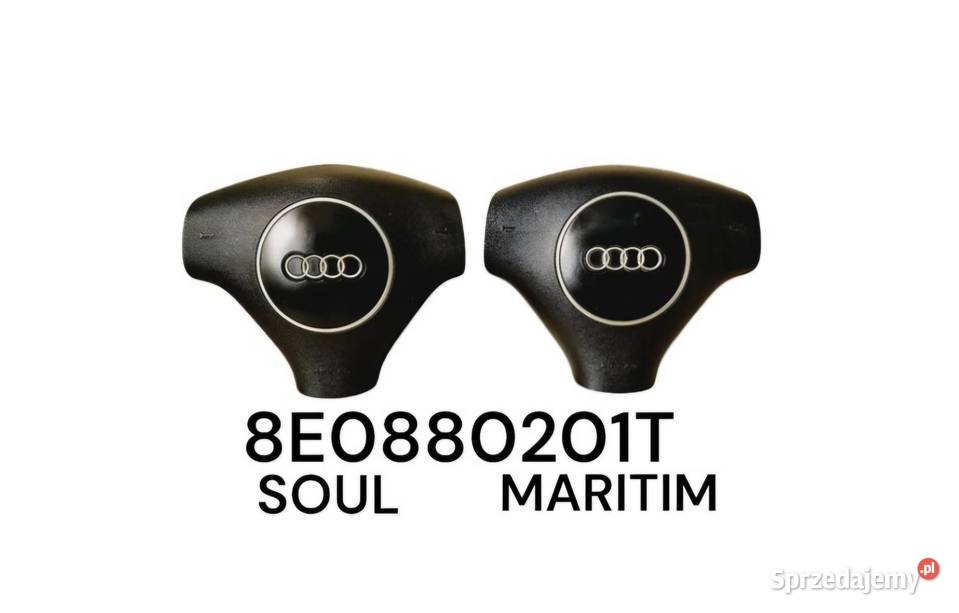 PODUSZKA AIRBAG KIEROWCY AUDI A4 B6 A6 C5 A3 8P Działoszyce