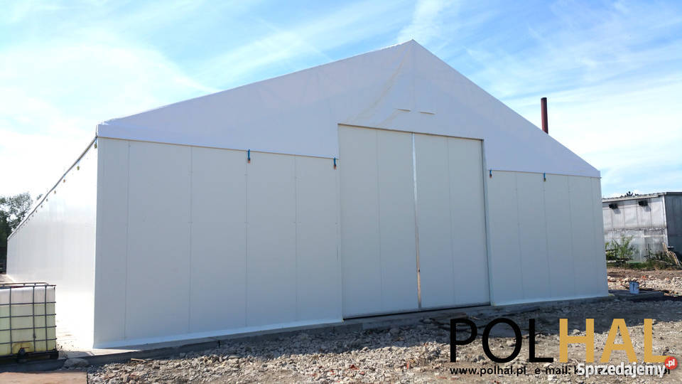 Hala Namiotowa Termiczna Ocieplona 15m x 60m x Łódź