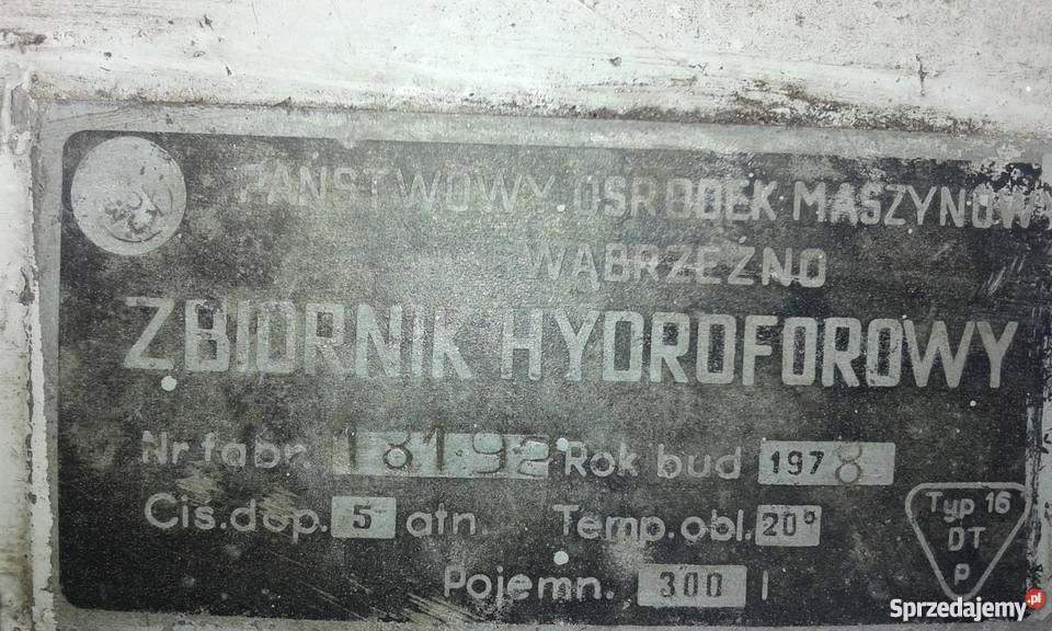 zbiornik hydroforowy 300l Rzeszów