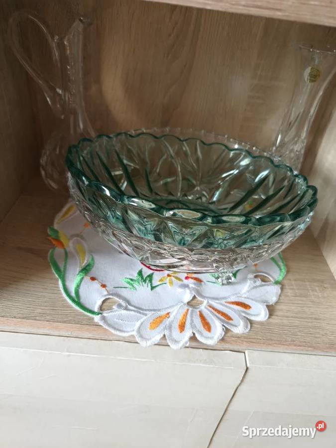 Ozdobne szklo prl lubuskie Słubice