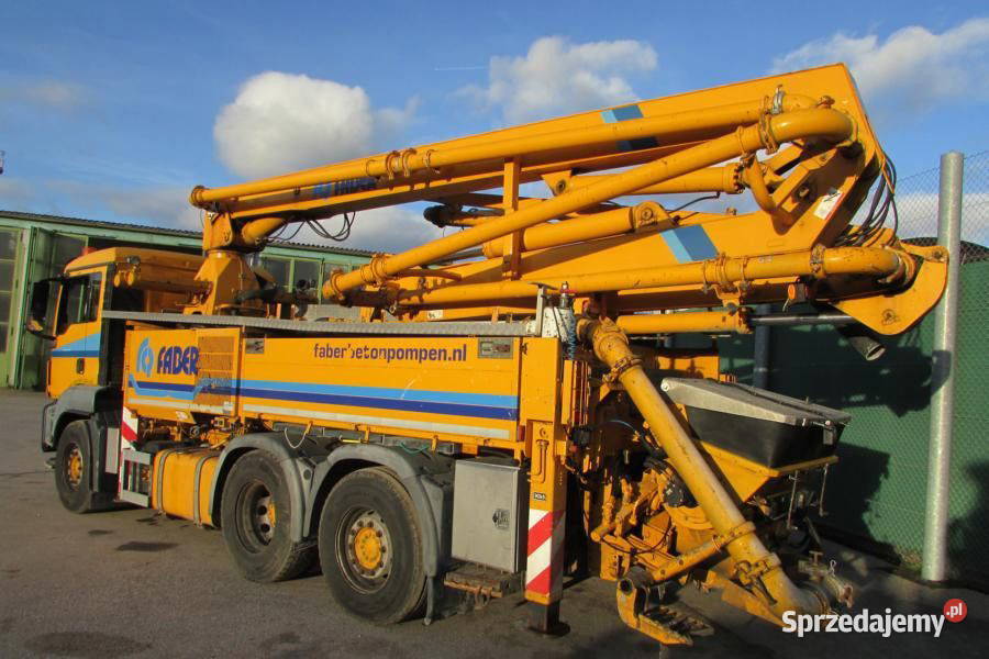 Pompa do betonu SCHWING 24m Man TGS Eur 6 Motoryzacja mazowieckie Warszawa sprzedam