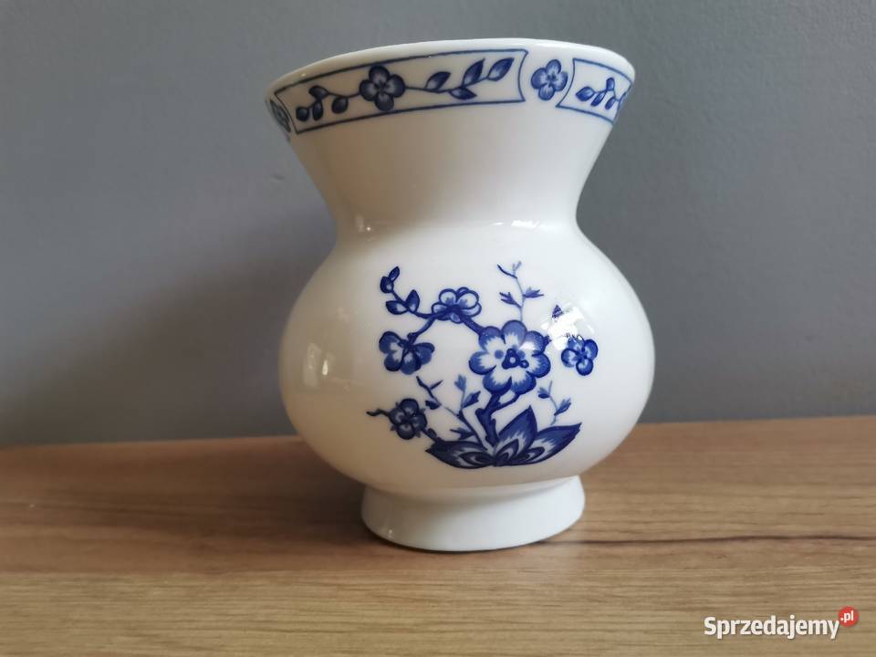 Stary mały wazon porcelana Bogucice PRL Katowice