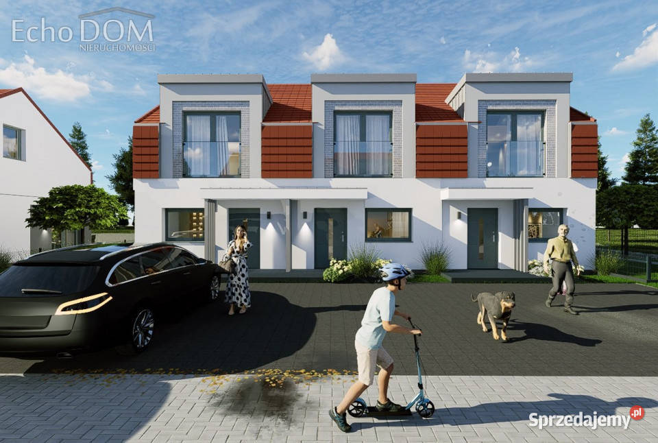 Dom bliźniak 67m2 Kraków Mirosława Krzyżańskiego