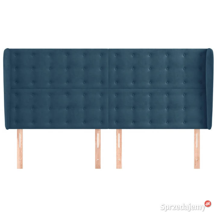 Zagłówek uszak ciemnoniebieski 203x23x118128 Warszawa