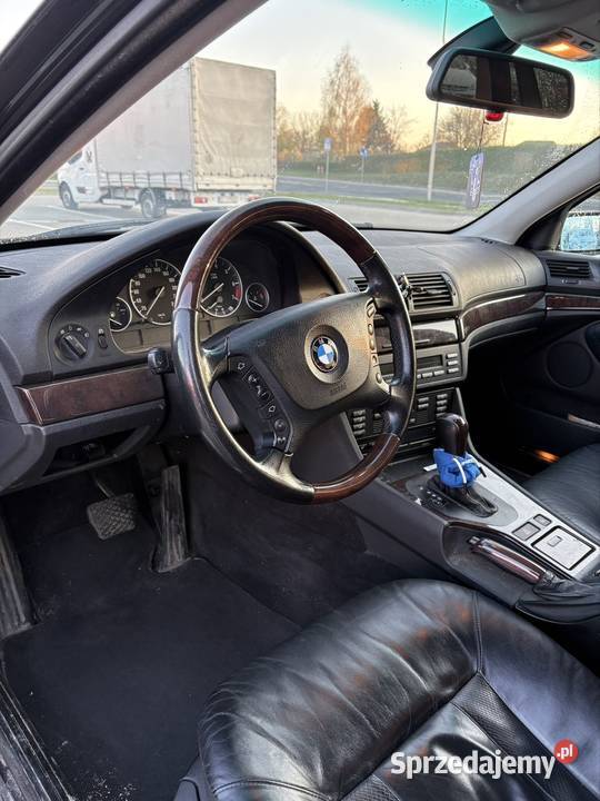 Bmw e39 530i 2002r m54b30 LPG czujnik parkowania lubelskie Lublin sprzedam