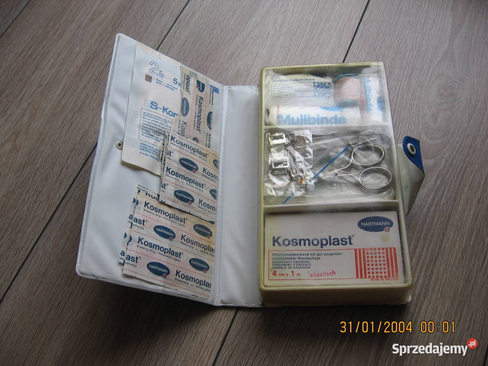 Stara APTECZKA samochodowa Hartmann auto VW Audi Przemyśl