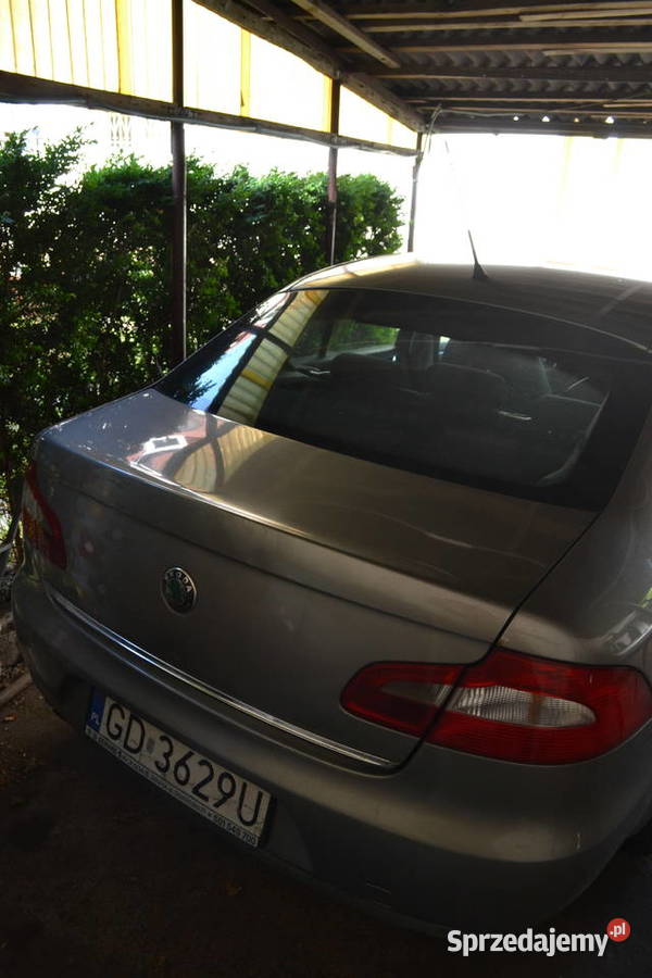 skoda superb II 2009r 20 tdi 140 uszkodzony Gdańsk