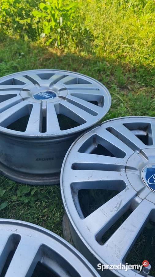Oryginalne Alufelgi Ford 16 5x108 Ronal Focus C Średnica 16" Zalesie