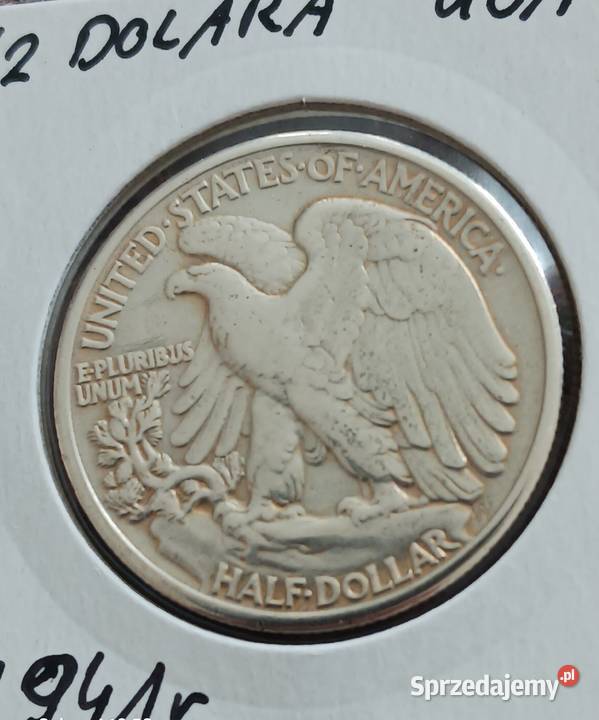 12 Dolara USA 1941 r Super oryginał wielkopolskie Konin