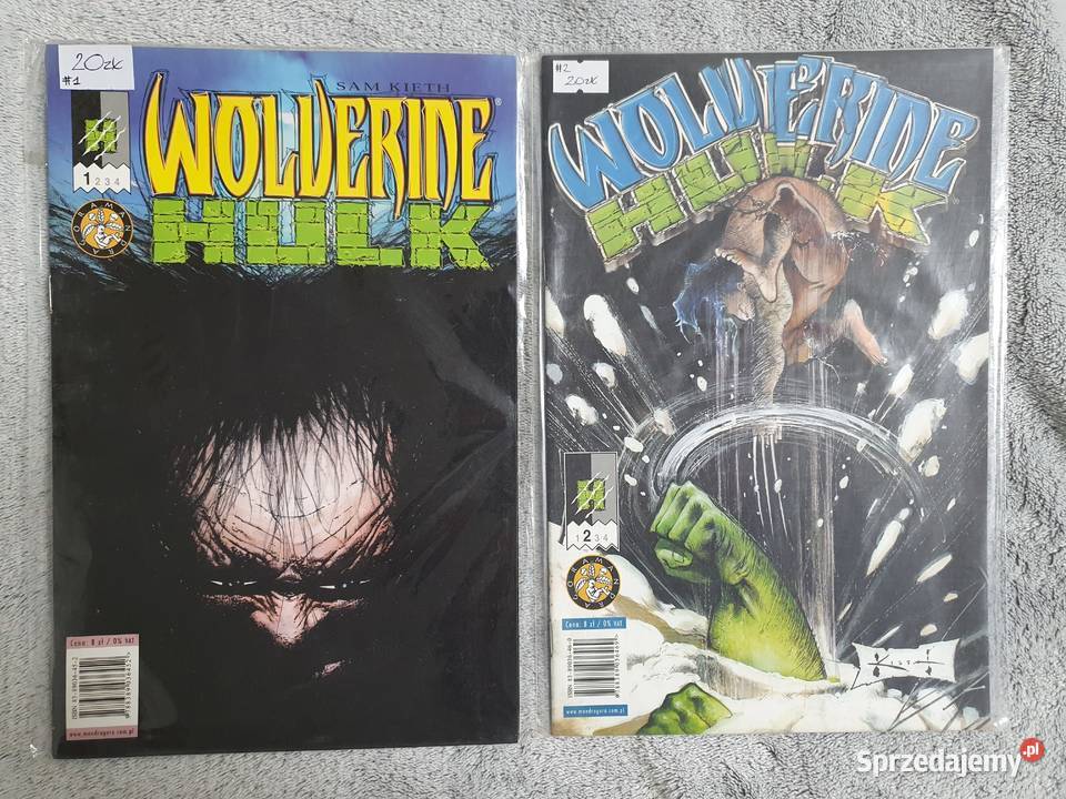 WolverineHulk zestaw 2 komiksów wydawnictwo Gdynia sprzedam
