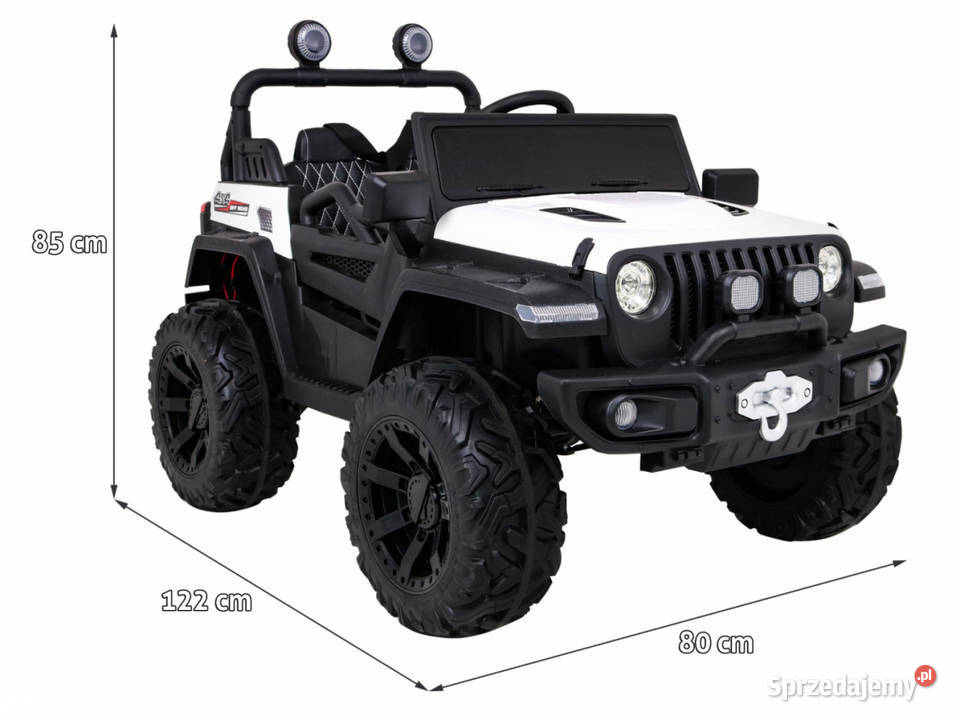 DUŻE auto terenowe 4x4 Master Of Terrain 12V Kraków