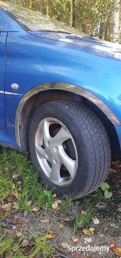 Peugeot 206 cc nakładki na błotnikinadkola chrom