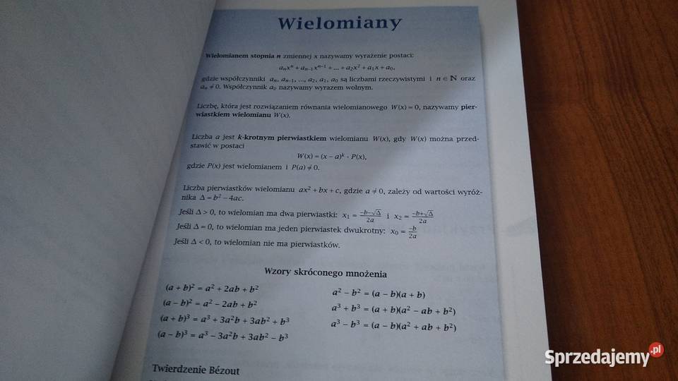 Matematyka II 2 z plusem zbiór zadań liceum Gdańsk