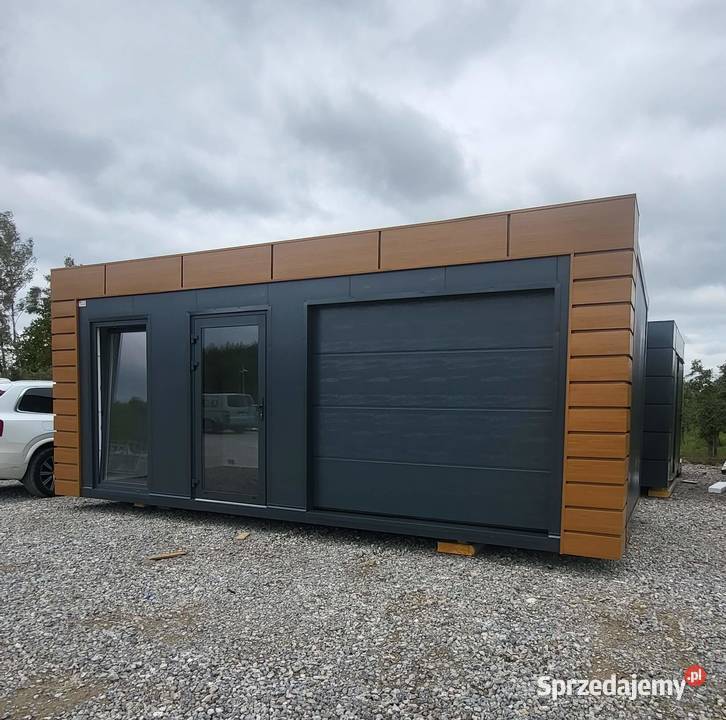 Kontener pawilon 6m x 3m z płyty PIR całoroczny