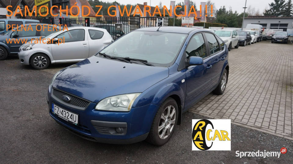Ford Focus zarejestrowany ubezpieczony Gwarancja ASR (kontrola trakcji) Zielona Góra