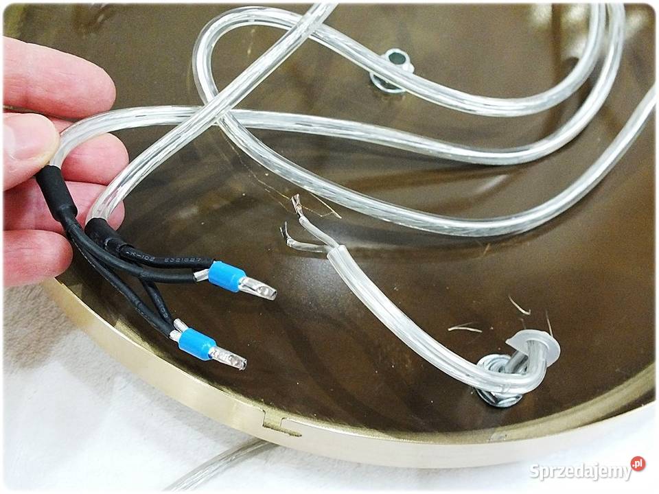 LAMPA wisząca 3 Złote Kule GLOBO Żyrandol VARUS Żary sprzedam