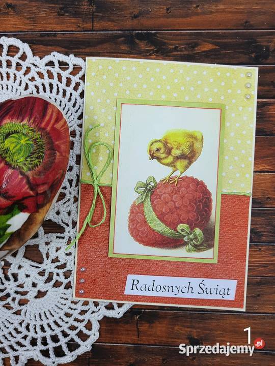 Kartki wielkanocne ręcznie robione Wielkanoc 4 Kraków