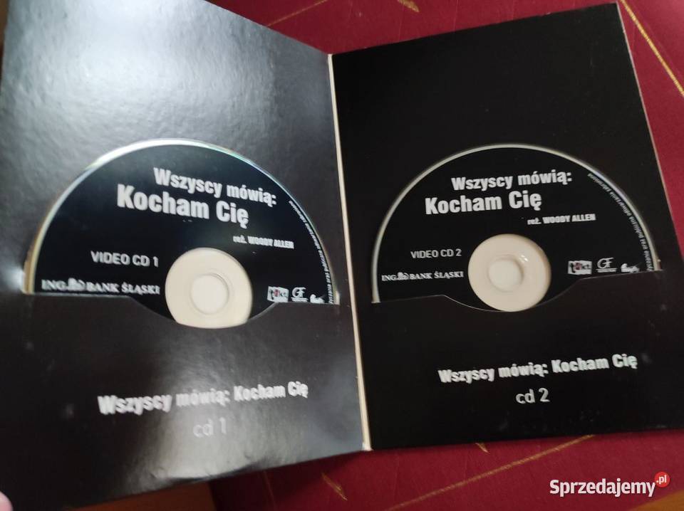 Wszyscy mówią Kocham Cię 1996 Woody Allen film 2 płyty Kielce