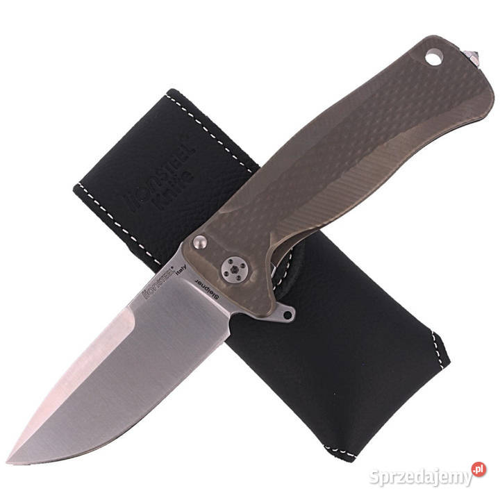 Nóż składany LionSteel SR22 Bronze Titanium Warszawa