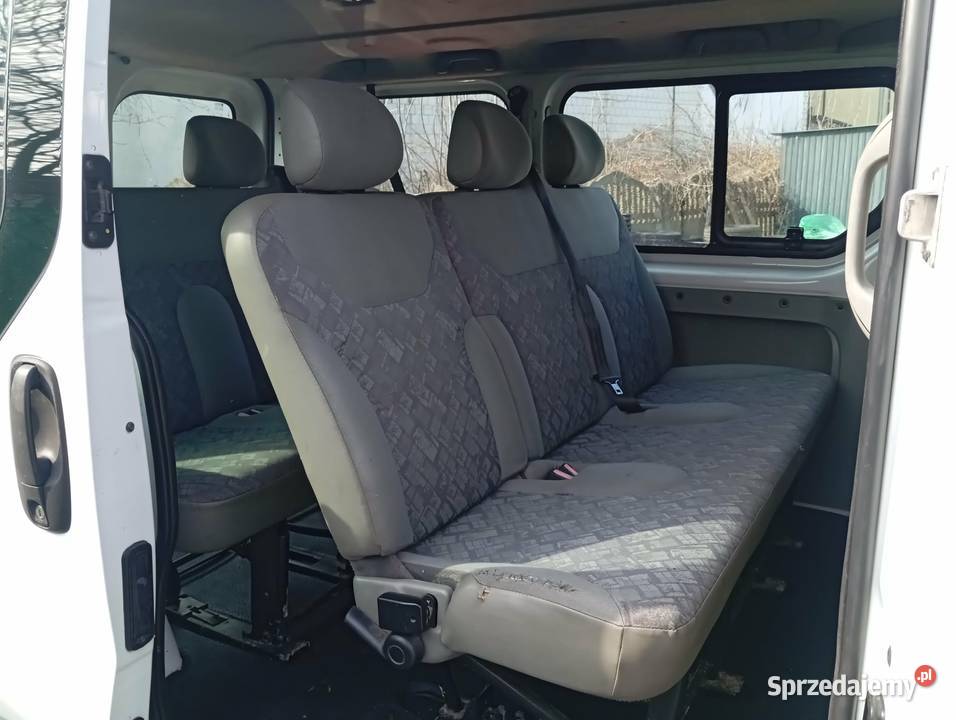 OPEL VIVARO 19 DIESEL 9 OSÓB SPRAWNY ZAREJESTR biały mazowieckie Gostynin sprzedam