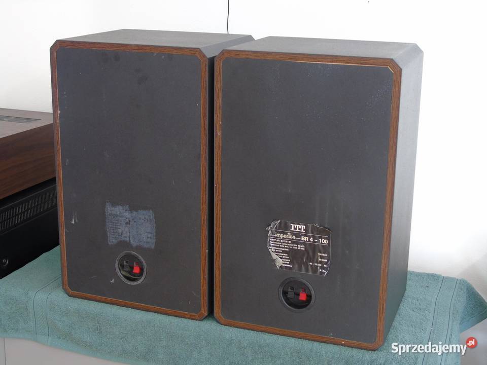 Kolumny ITT Imperion BR4 świetne stereo Vintage Jasło