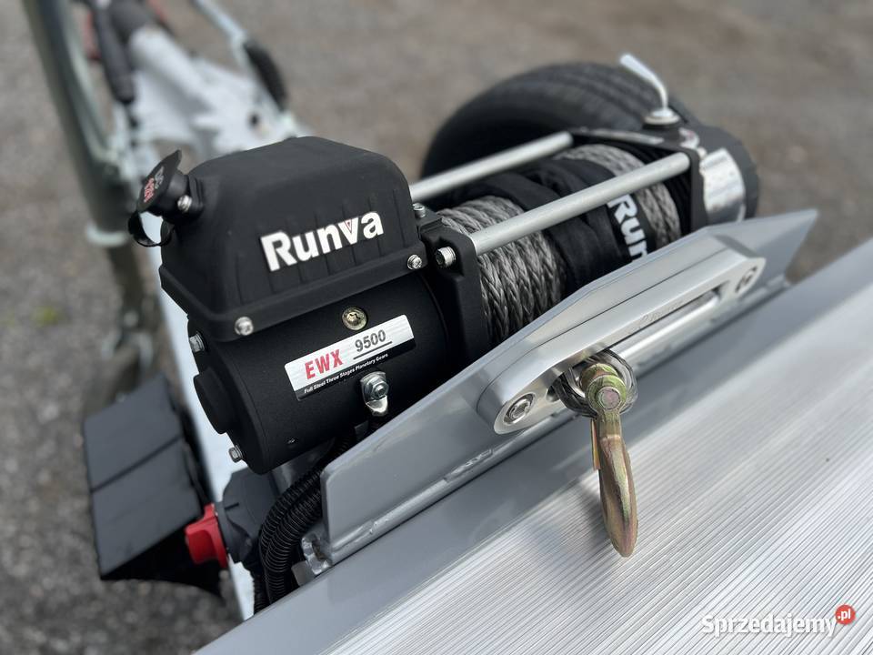 Przyczepa aluminiowa Blackline 6m x 21m 3 osiowa Bytom sprzedam