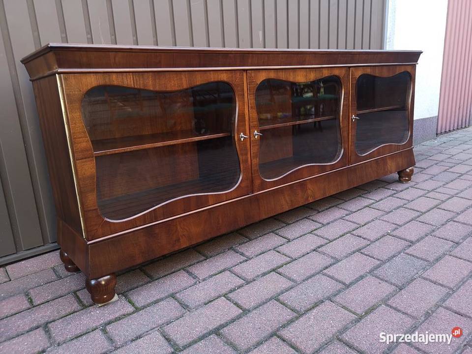 Komoda ARTDECO Orzech RTV Niska Unikat 170 Stara Swarzędz