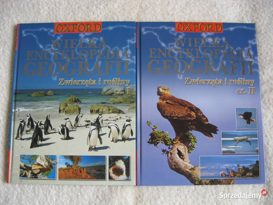 Oxford Wielka Encyklopedia Geografii komplet 16 Poznań