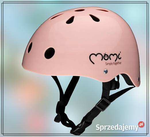 KASK DZIECIĘCY MoMi 47 58 Różowy Nowy Promocja
